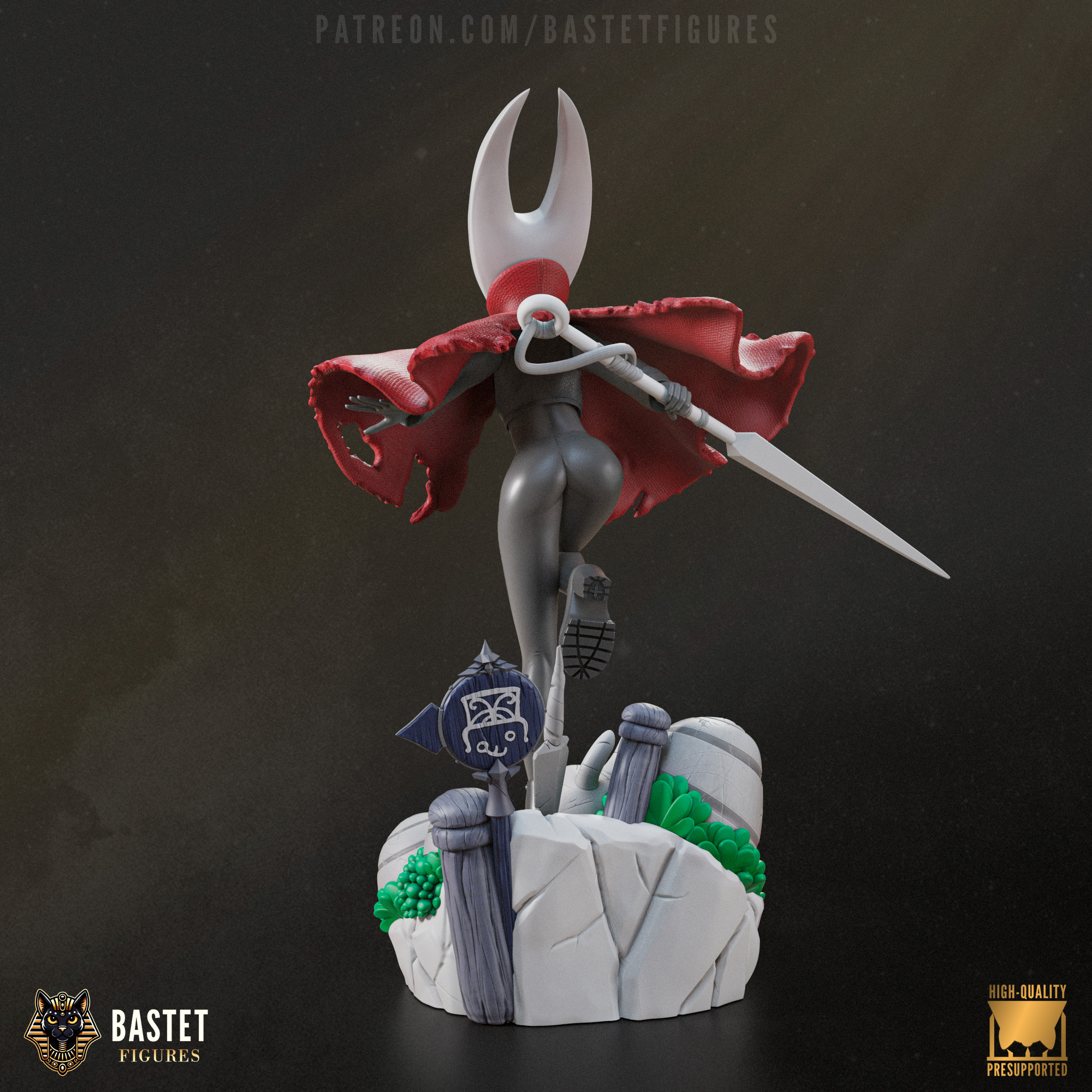 Hornet I Hollow Knight 3D print model_4