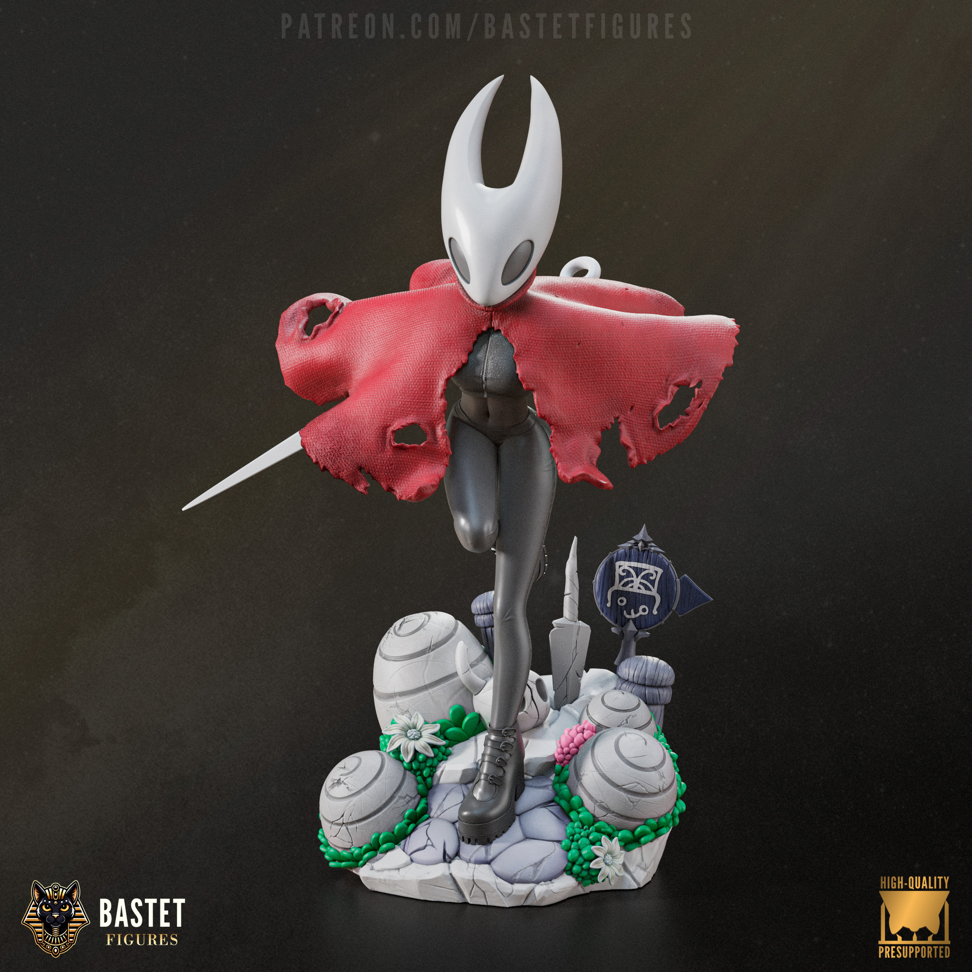 Hornet I Hollow Knight 3D print model_1