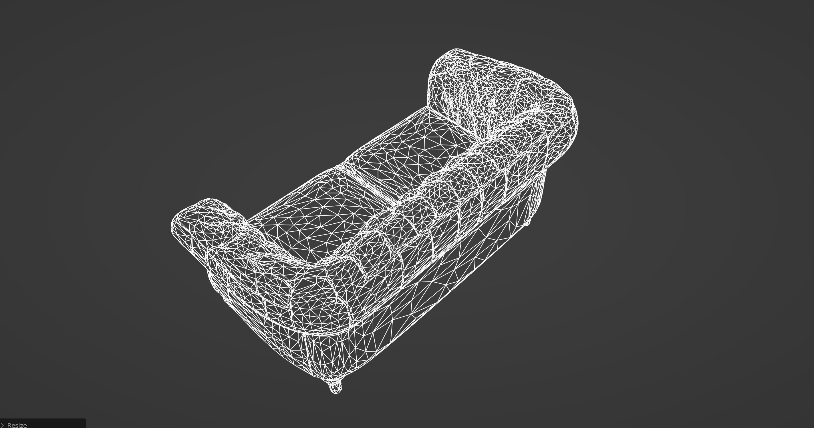 Luxurious Burgundy Chesterfield Sofa 3D Model 3D model_5