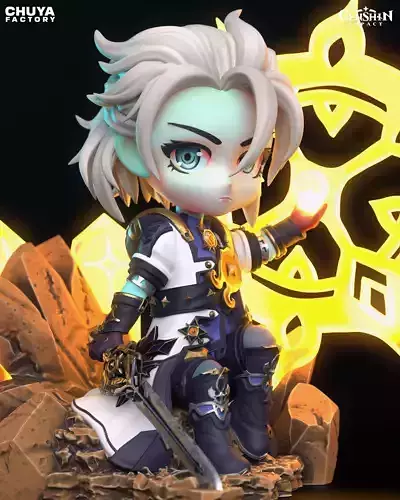 Albedo - Chibi 3D Model 3D print model