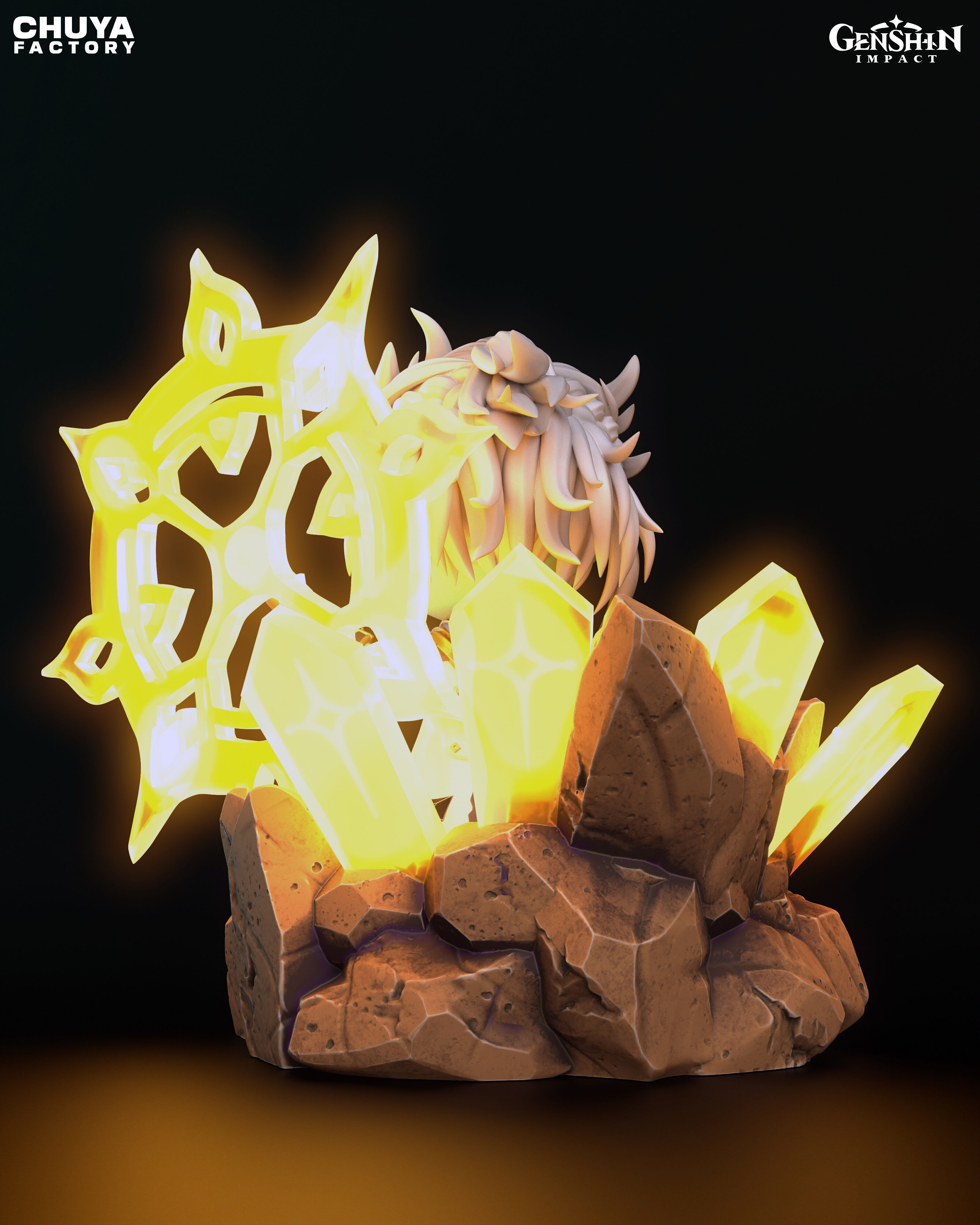 Albedo - Chibi 3D Model 3D print model_3