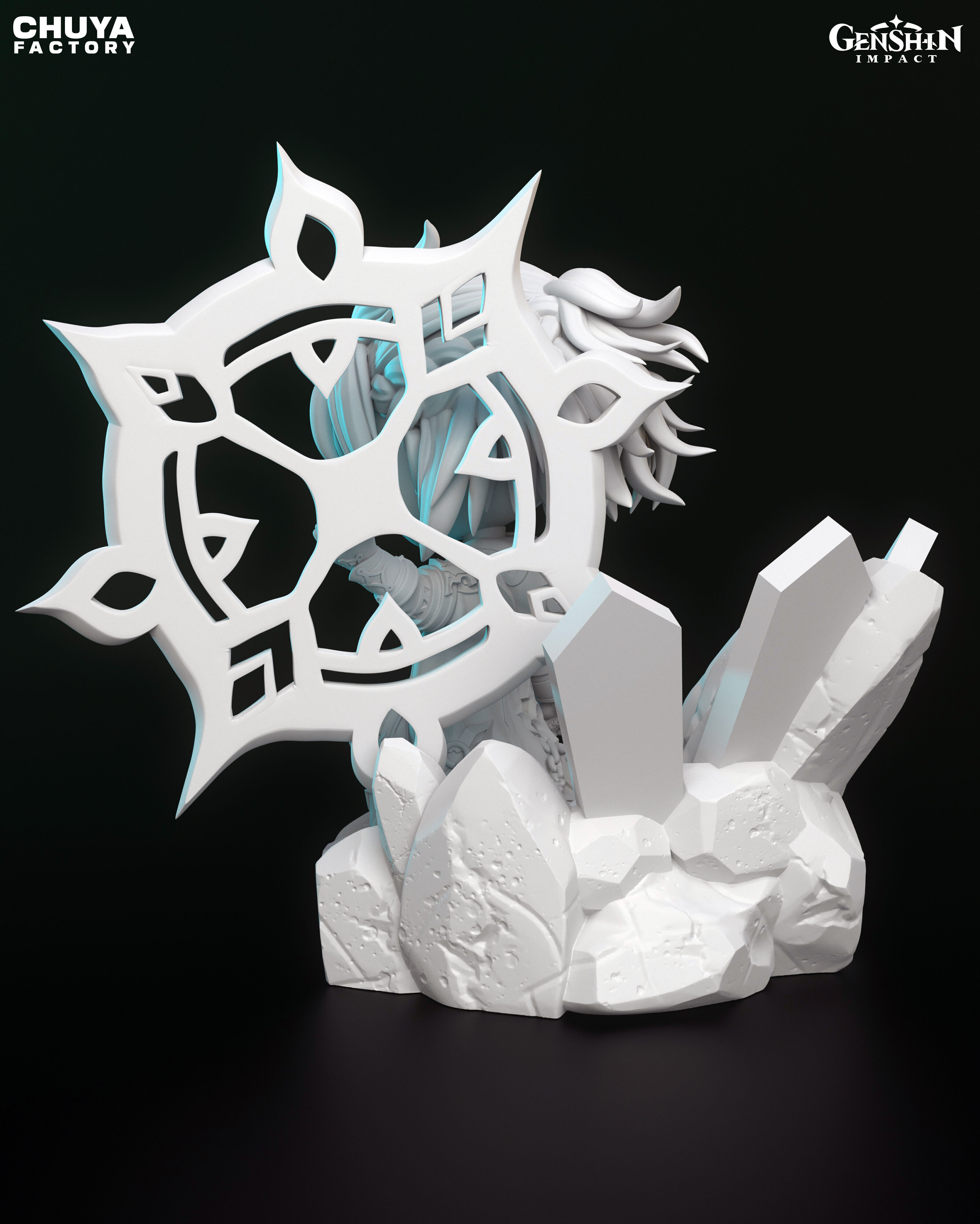 Albedo - Chibi 3D Model 3D print model_12