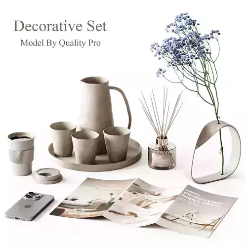 Decorative set for Interior
