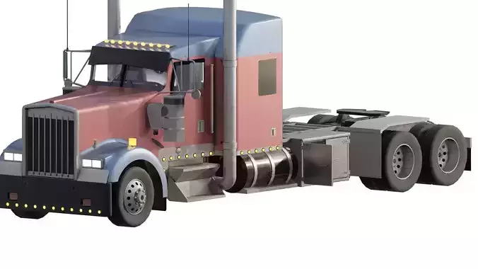 Semi pump-truck