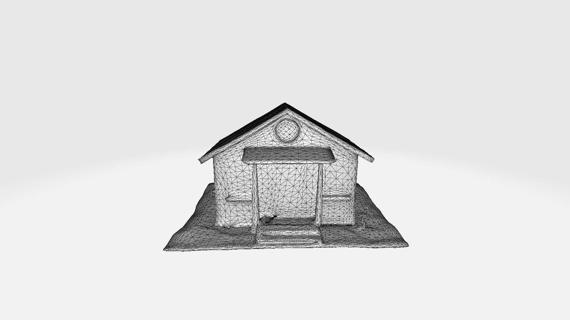 Luxury Fashionable Design  Home 3d Render 3D model_8