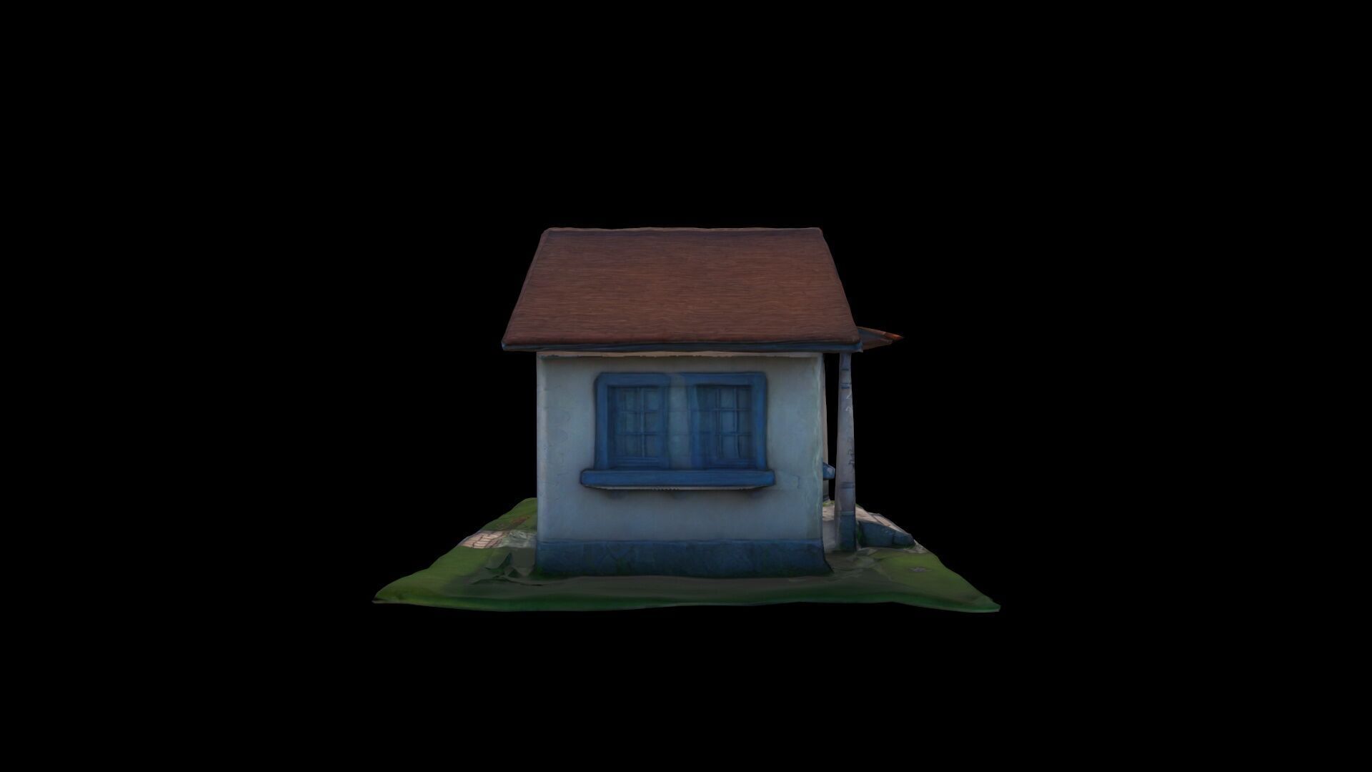 Luxury Fashionable Design  Home 3d Render 3D model_5