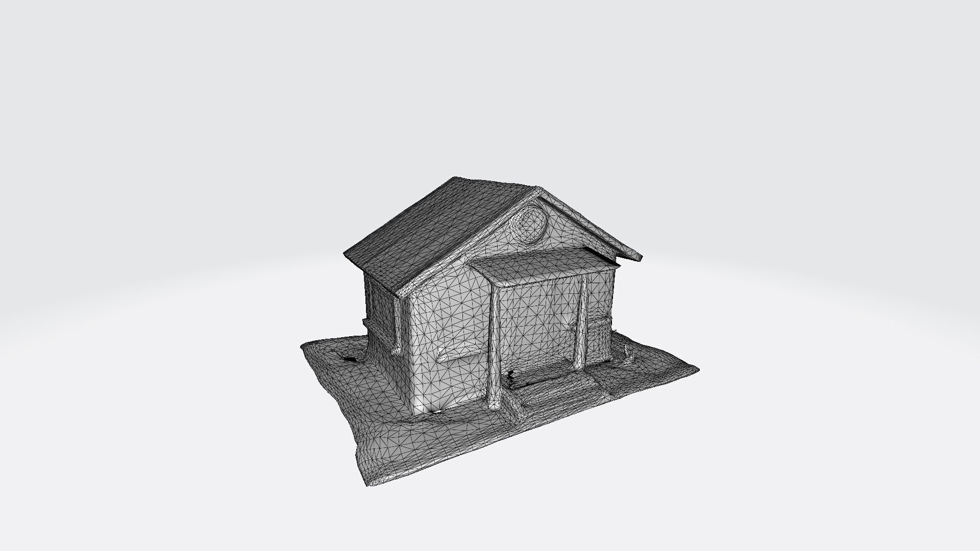 Luxury Fashionable Design  Home 3d Render 3D model_7