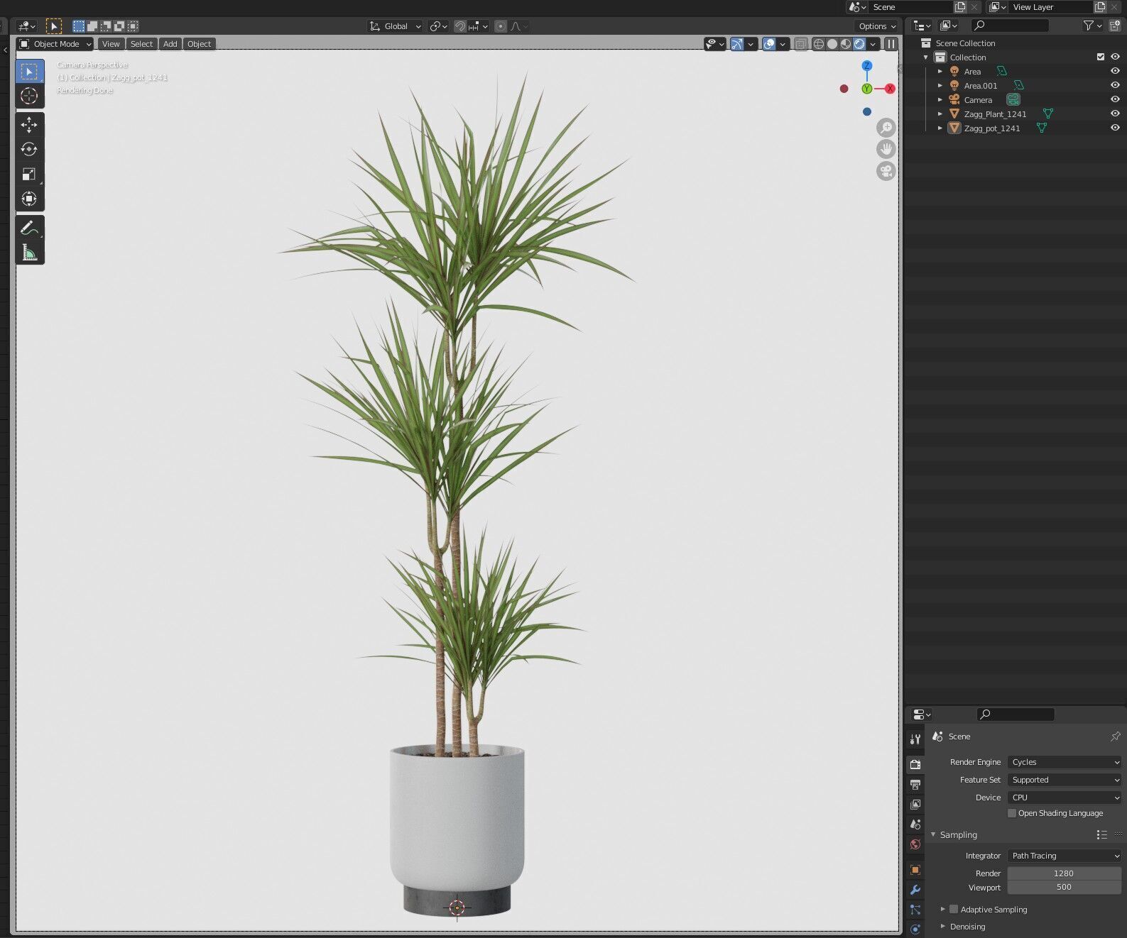 Plant 1241 3D model_6