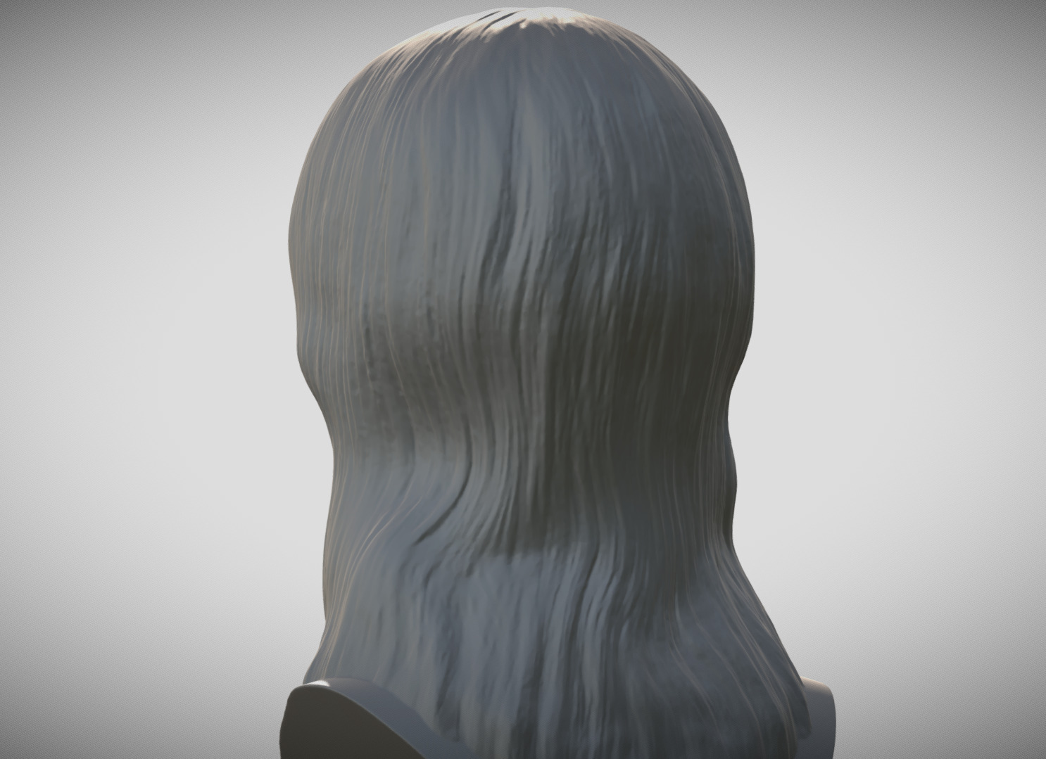 Meghan Markle bust 3D print model_4