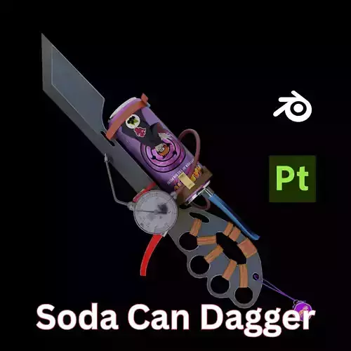 Soda Can Dagger