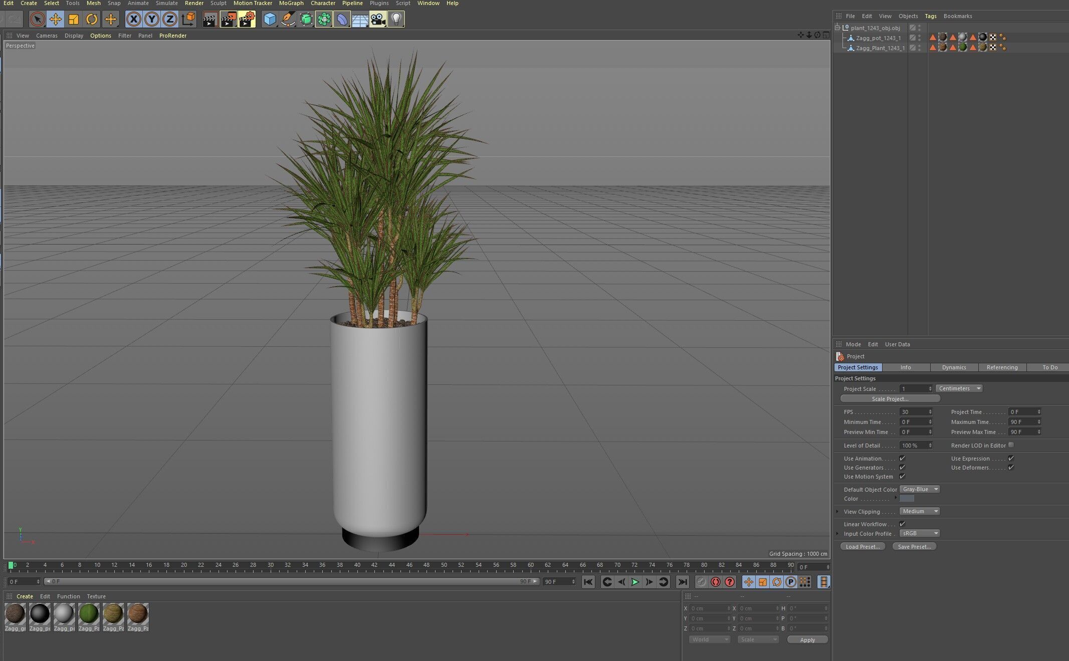 Plant 1243 3D model_7
