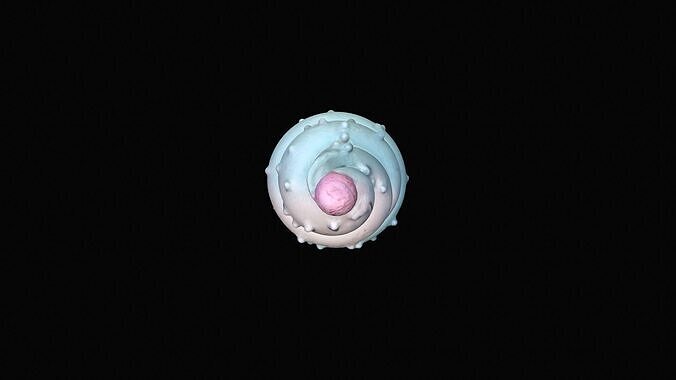 Chocolate Strawberry And Vanilla Ice Cream In A Cone 3d Render 3D model 6