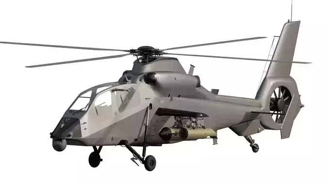 Harbin Z-19 3D model