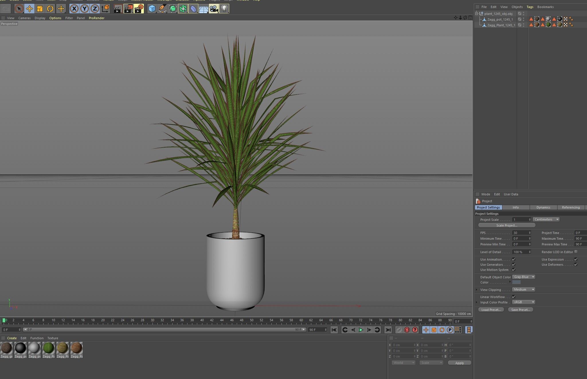 Plant 1245 3D model_7