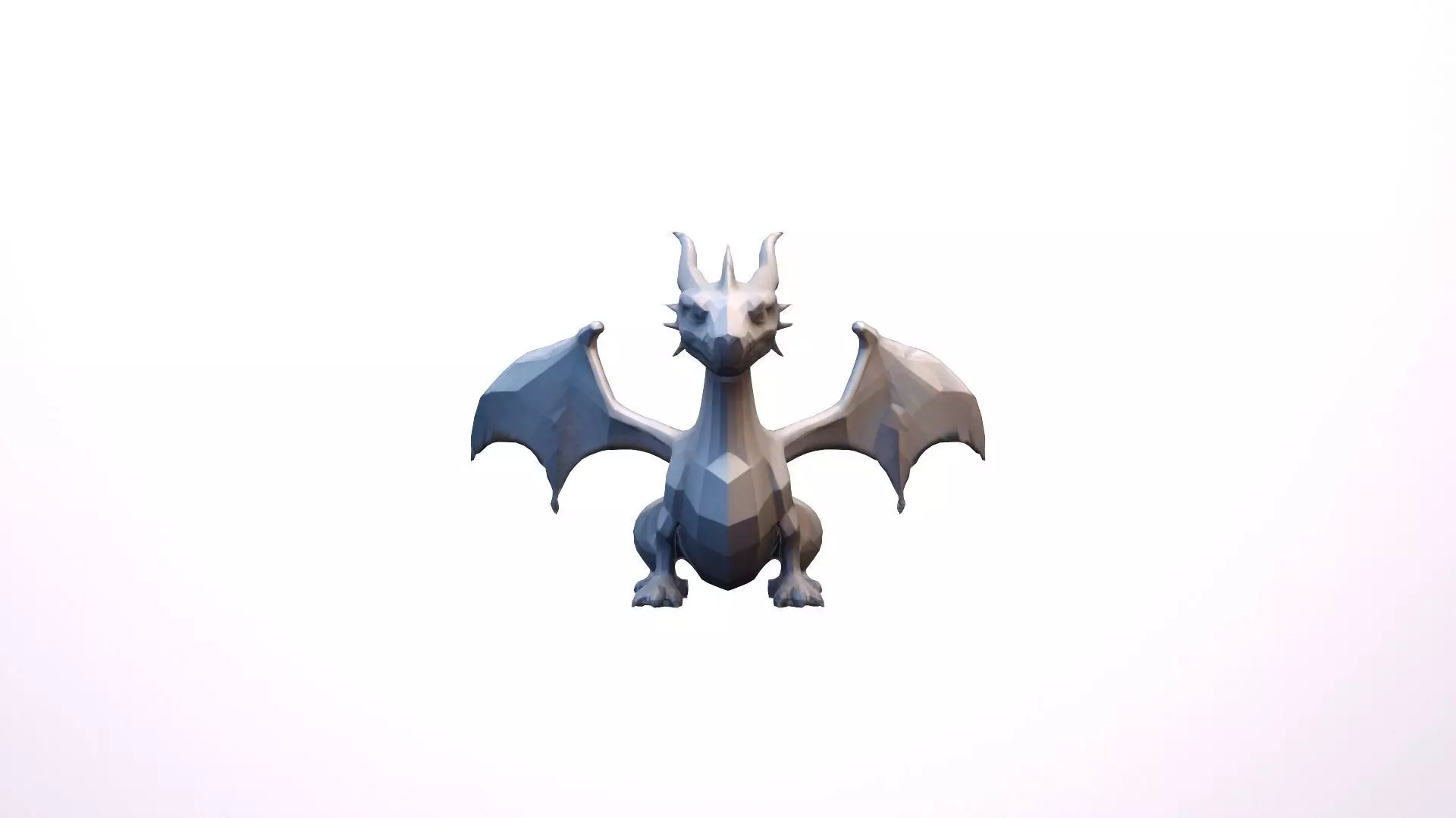 Fire Flaying Dragon Ignitus Dinosaur 3d Render 3D model_0