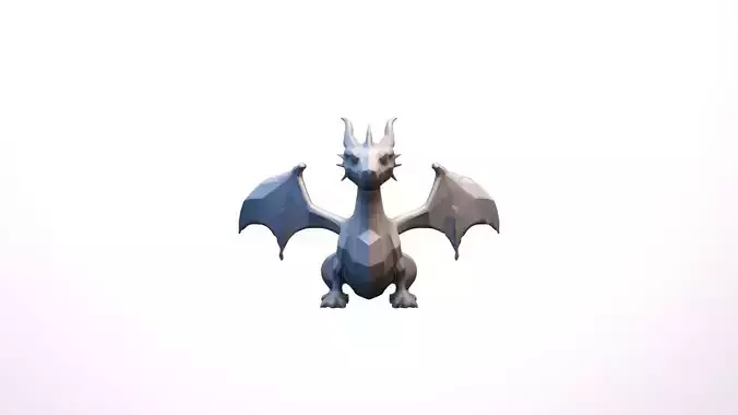  Fire Flaying Dragon Ignitus Dinosaur 3d Render