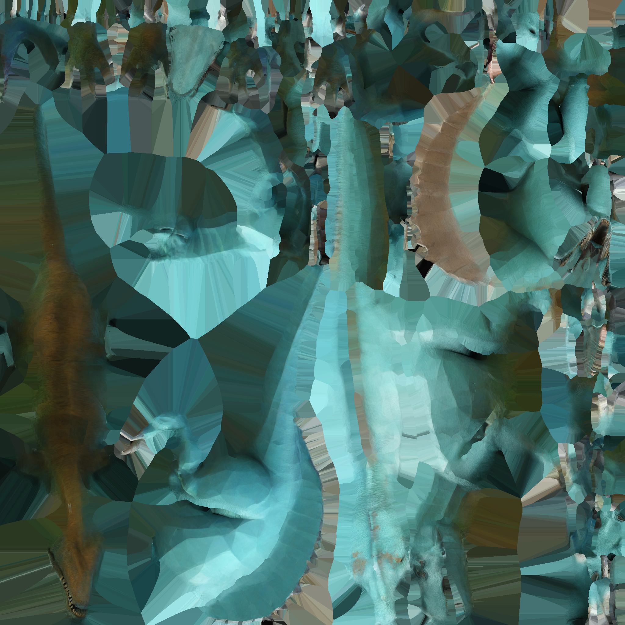 Iguanodon A Large Cretaceous Herbivores 3d Render 3D model_11