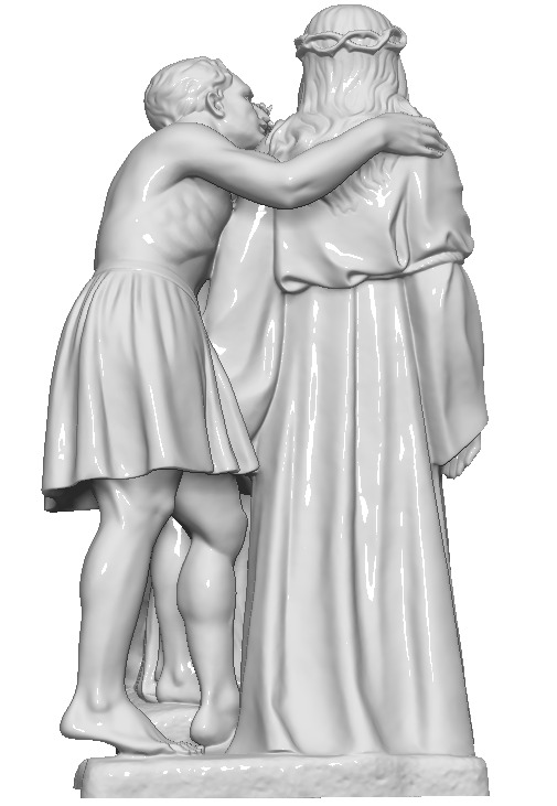 VIACRUCIS First station Primera Estacion 3D print model_4