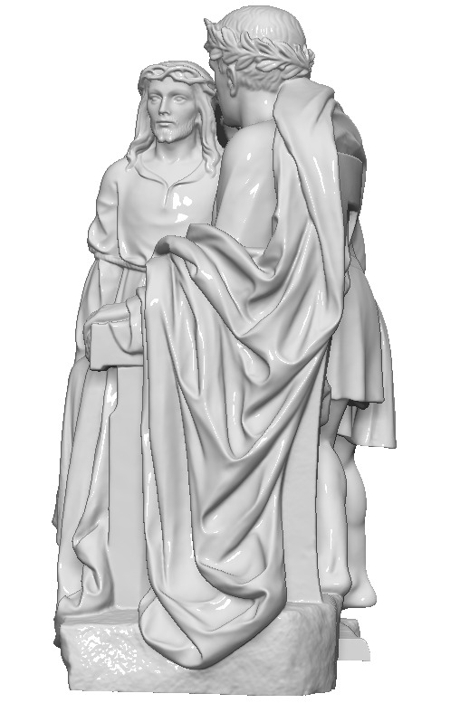 VIACRUCIS First station Primera Estacion 3D print model_2