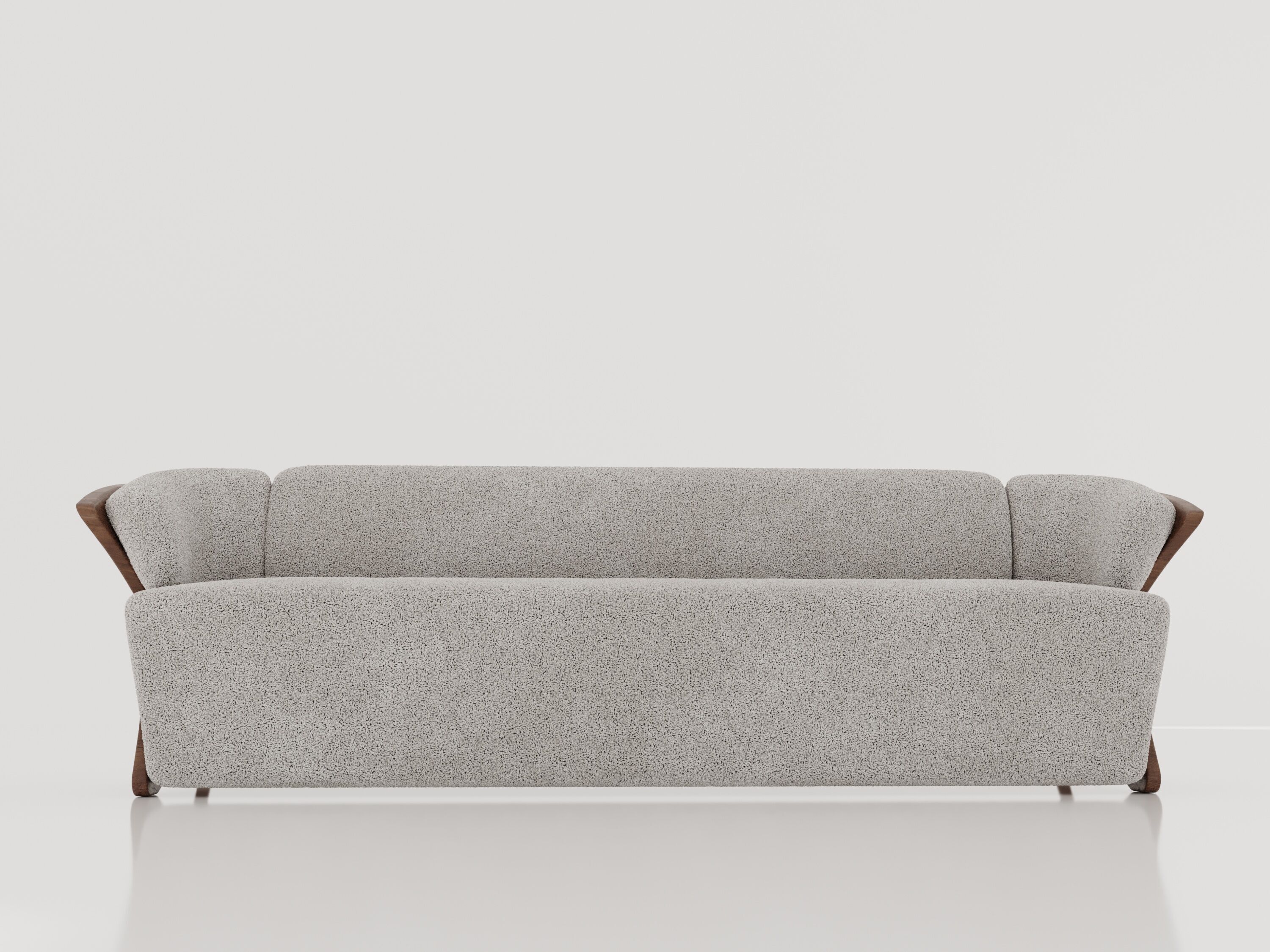 sofa  and Low-poly 3D model_3