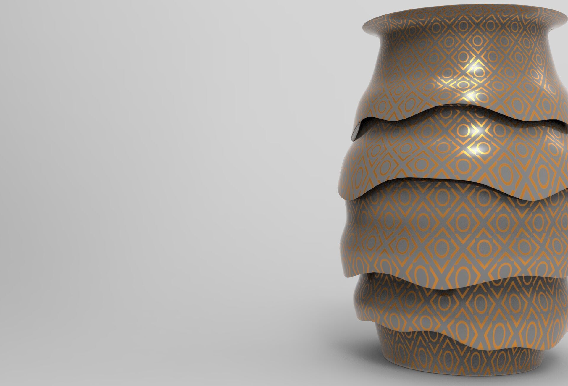 Lostry Stool Low-poly 3D model_4