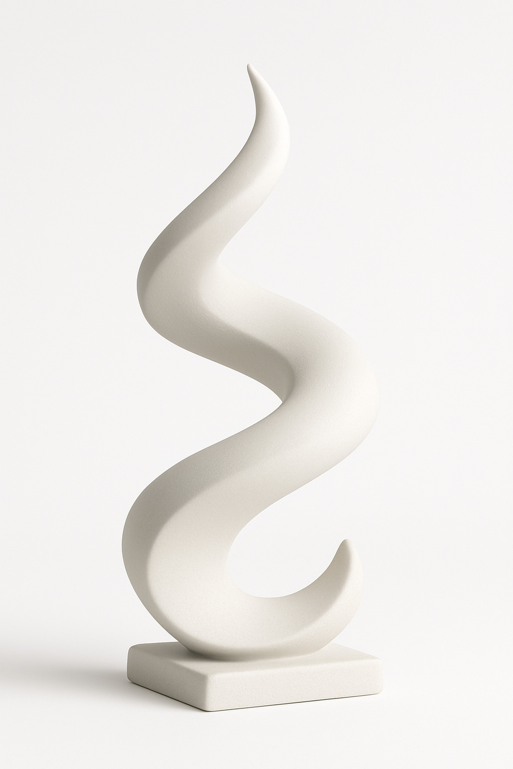Abstract Spiral Sculpture  3D print model_1