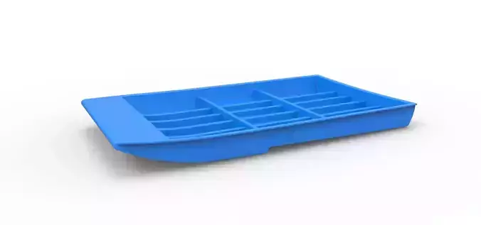 Hull of Drag racing Airboat Scale 1 to 25