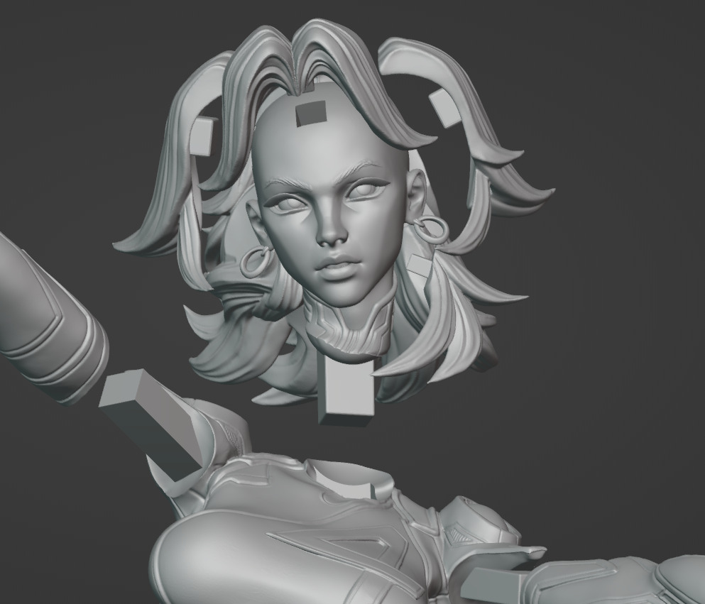 Sue Storm - Marvel 3D print model_11