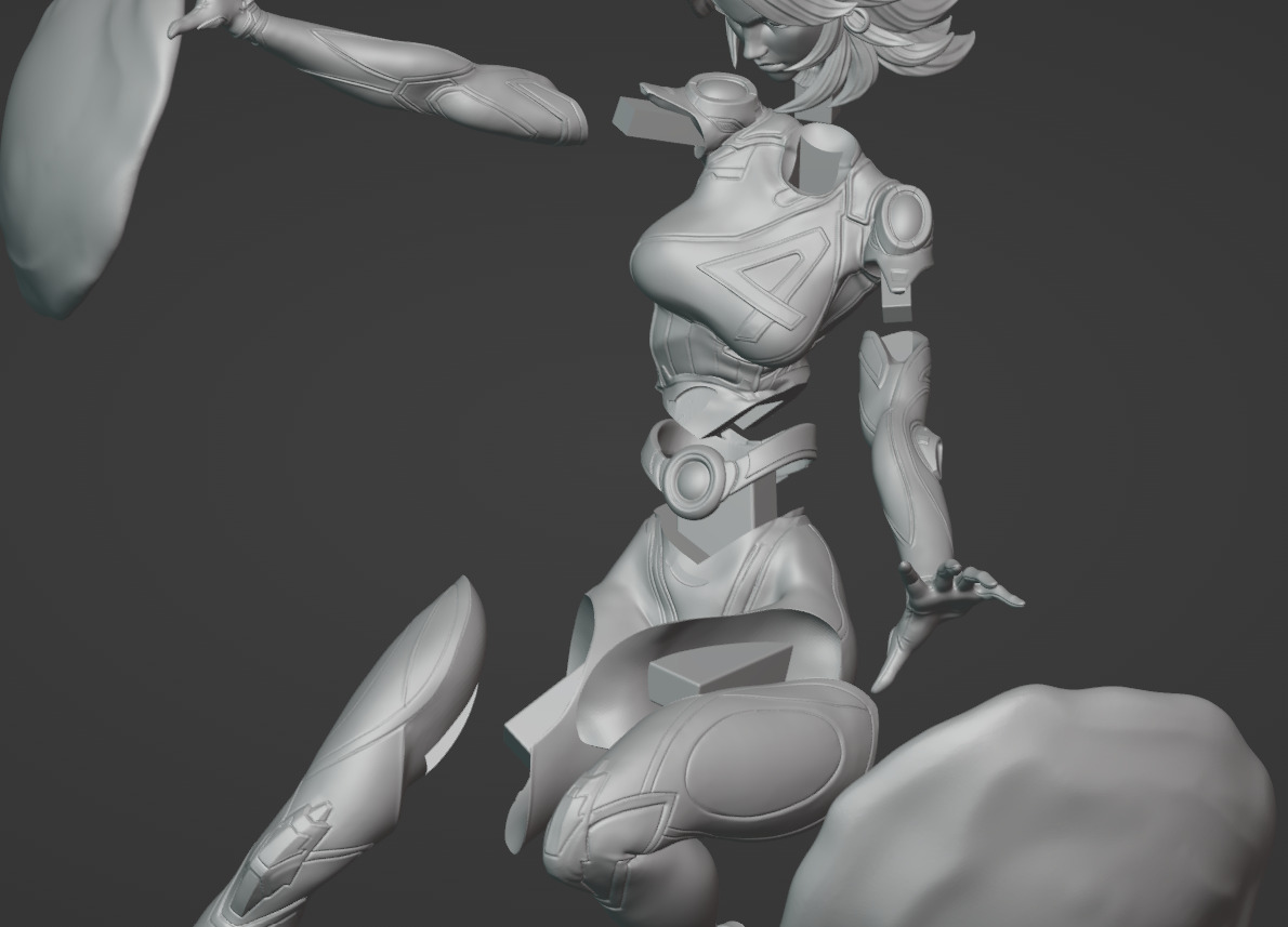 Sue Storm - Marvel 3D print model_10