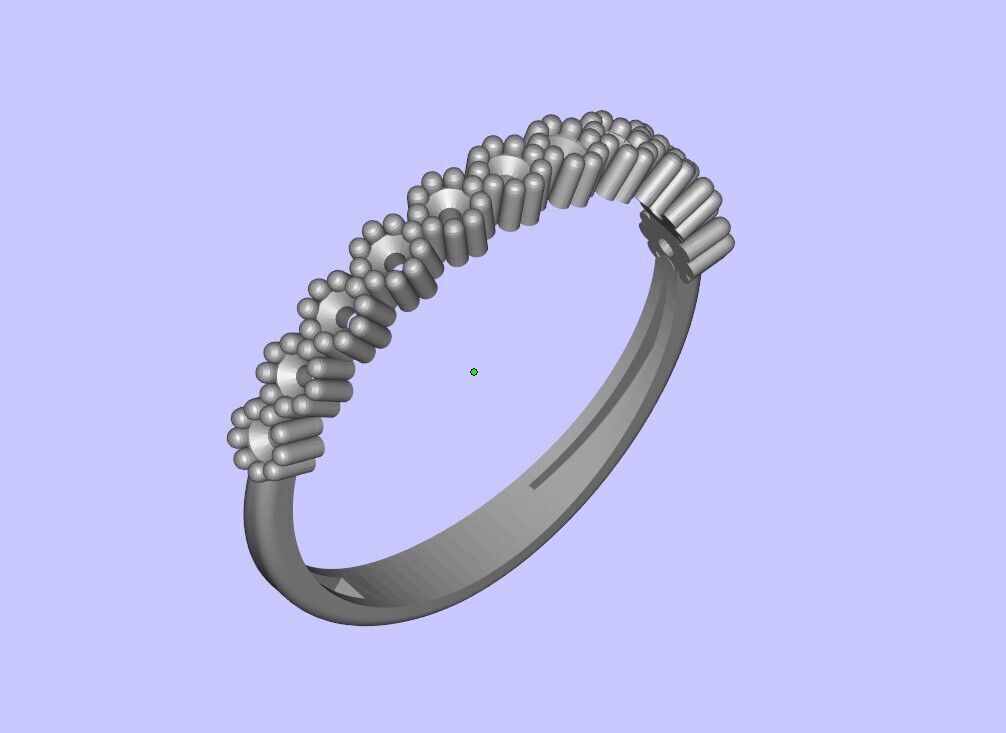 Minimal Ring 3D print model_1