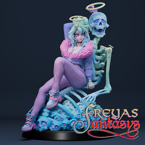 Honeko - Vtuber 3D print model