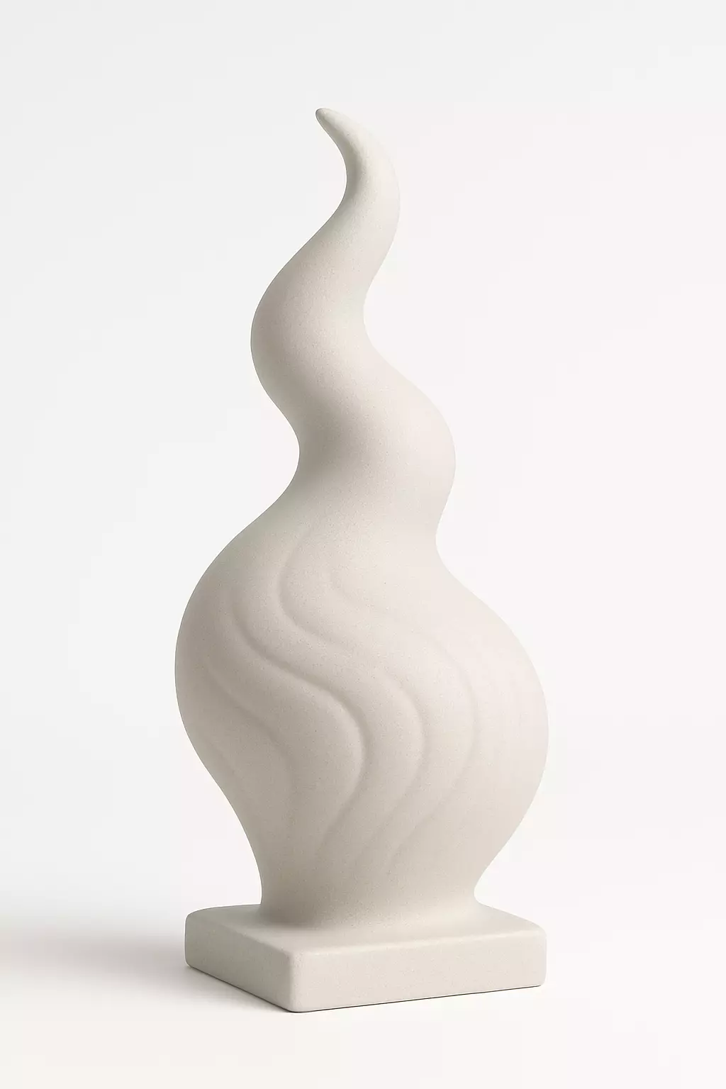 Organic Waveform Sculpture 3D print model_0