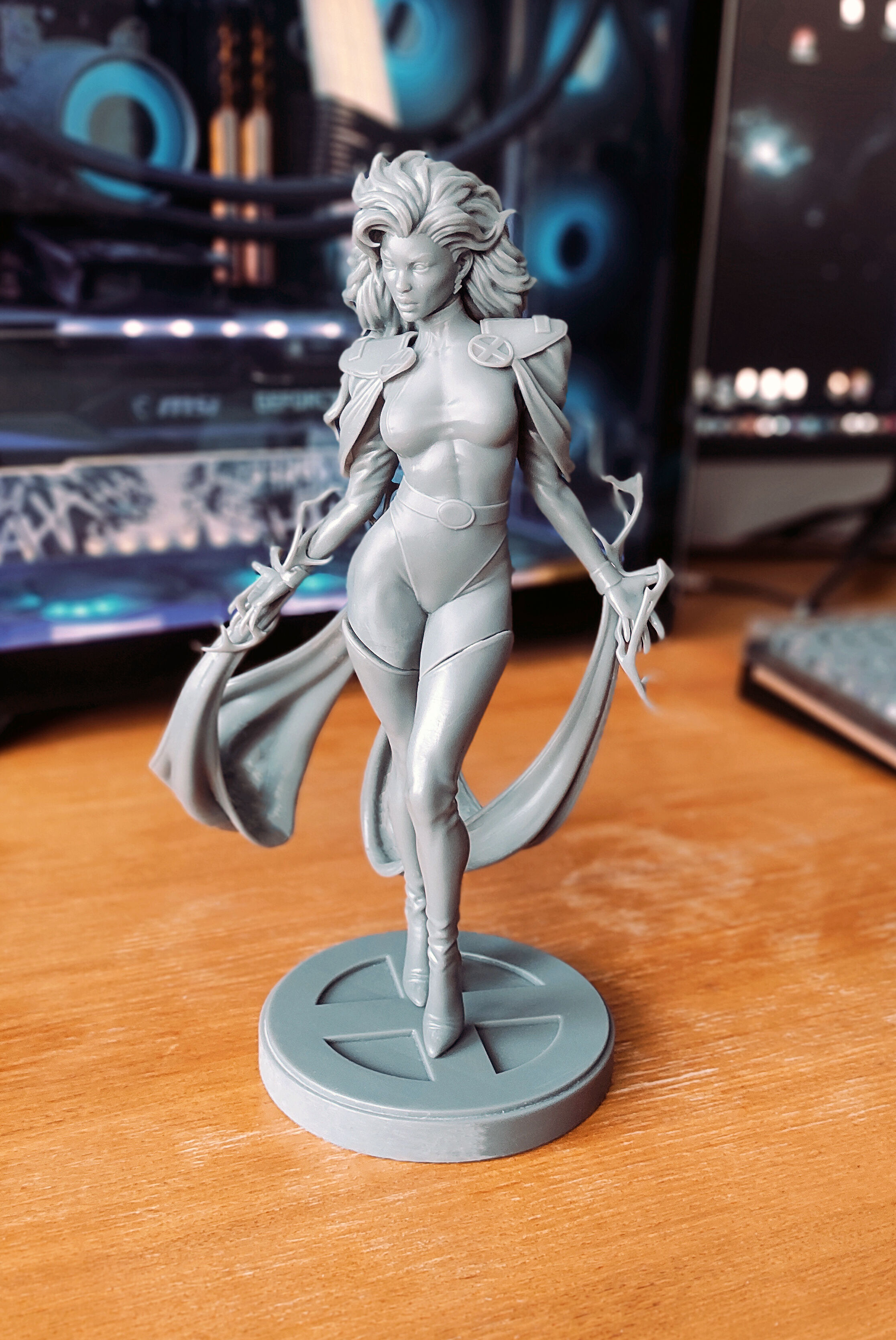 Fan Storm - printable stl 3D print model_8