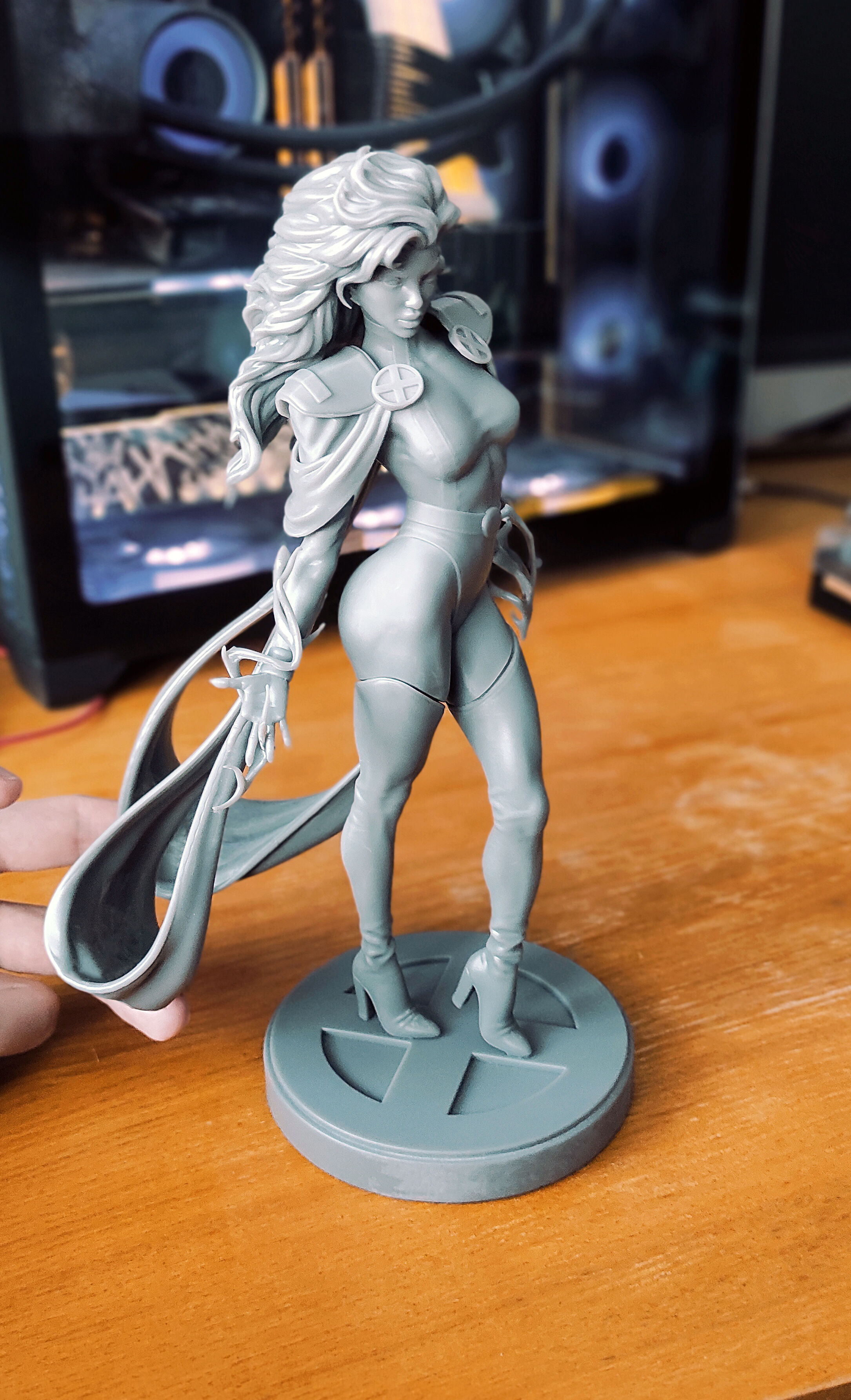 Fan Storm - printable stl 3D print model_10