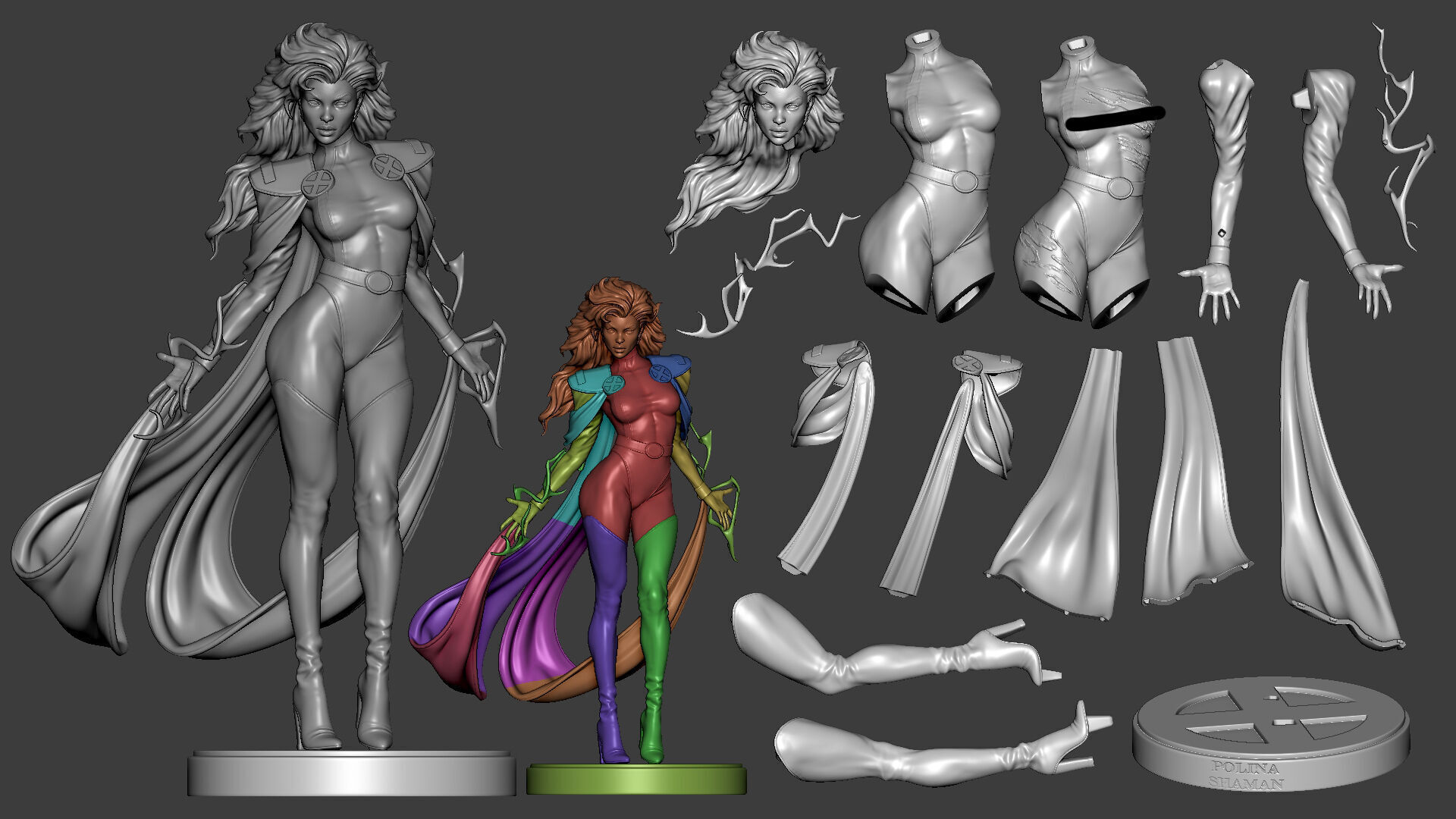 Fan Storm - printable stl 3D print model_11