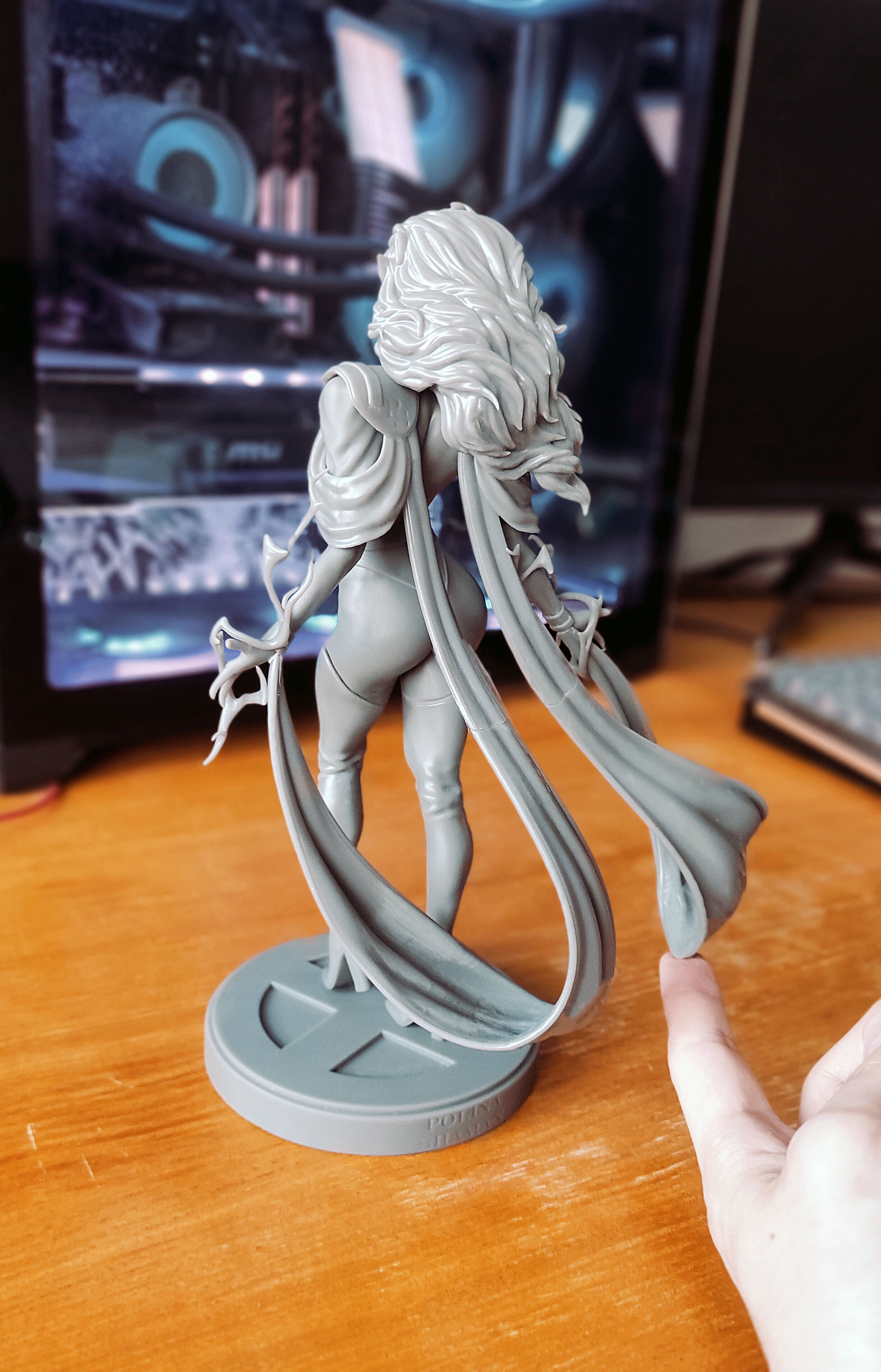 Fan Storm - printable stl 3D print model_9