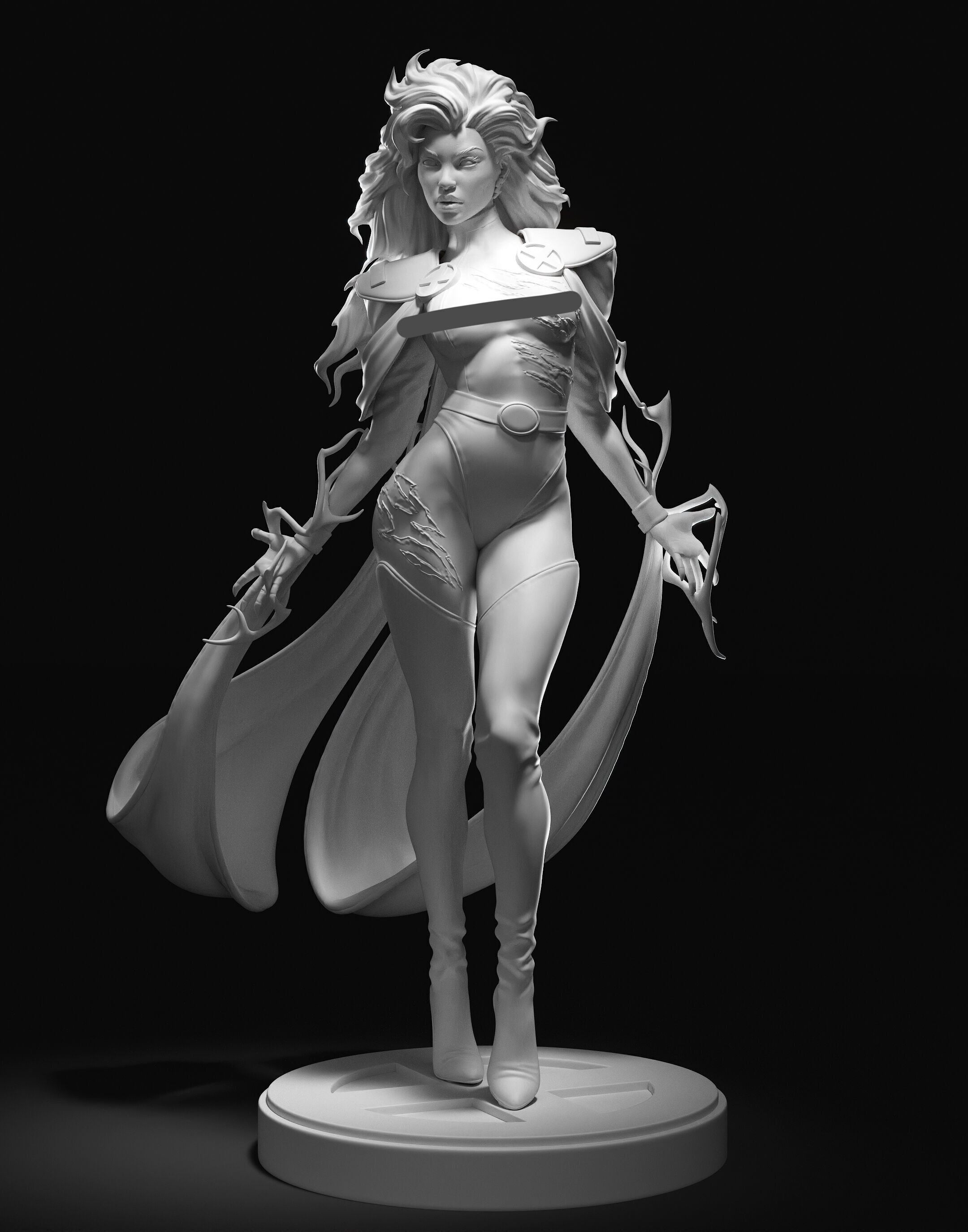 Fan Storm - printable stl 3D print model_7