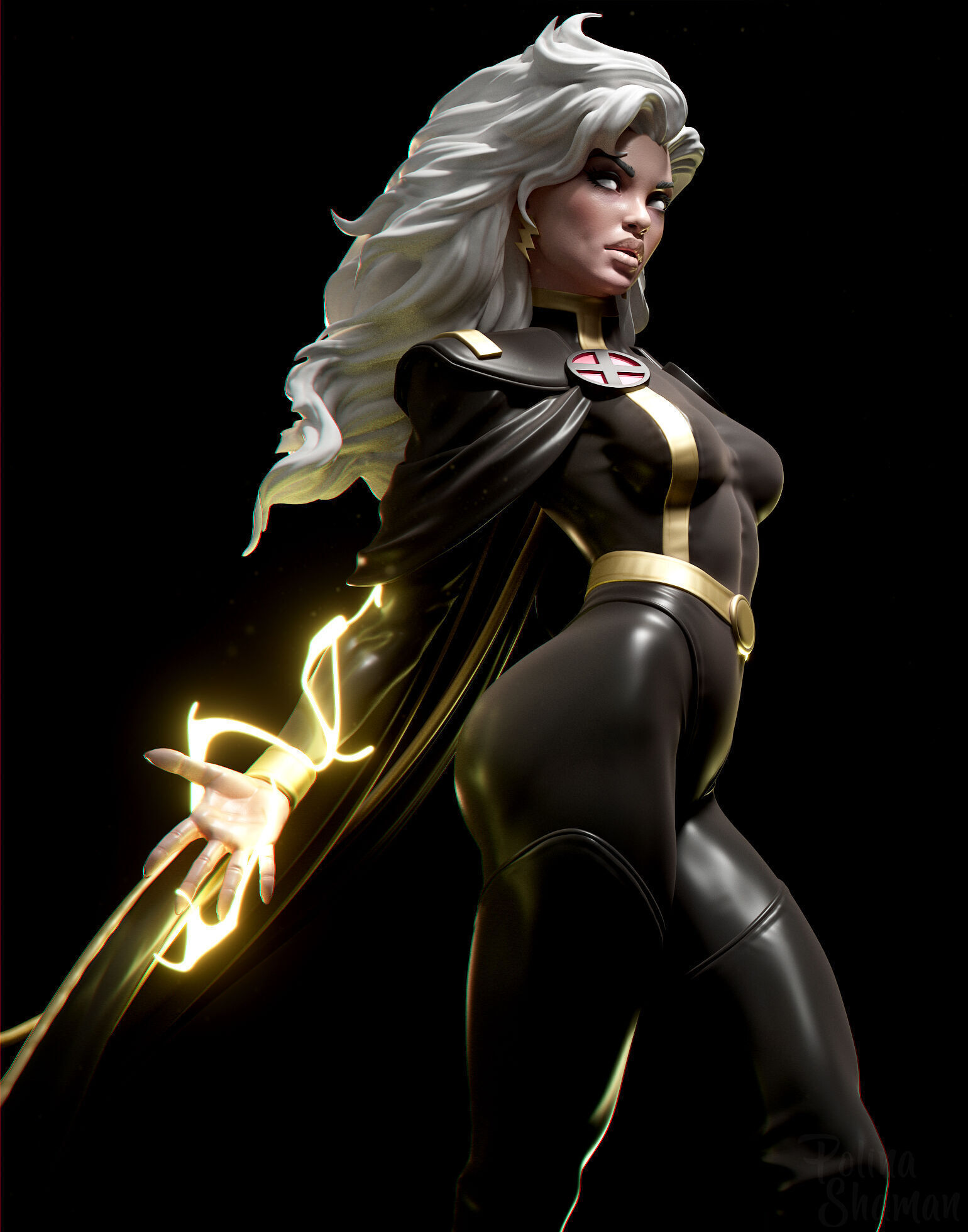 Fan Storm - printable stl 3D print model_4