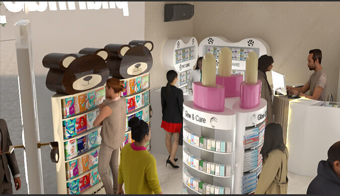  Pharmacy Design 3D model