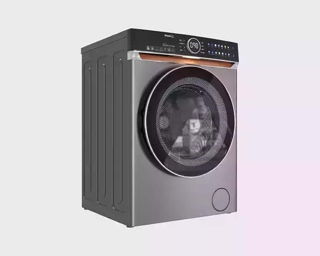 High Quality - Realistic Washing Machine 3D Model