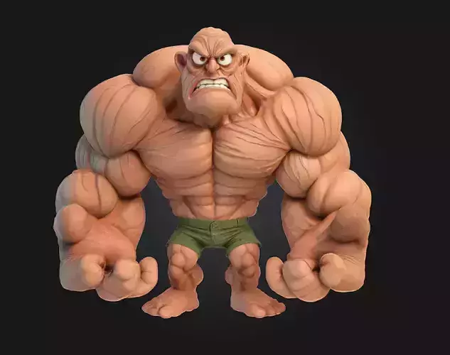 Giant Flex  Towering Strength and Heroic Power