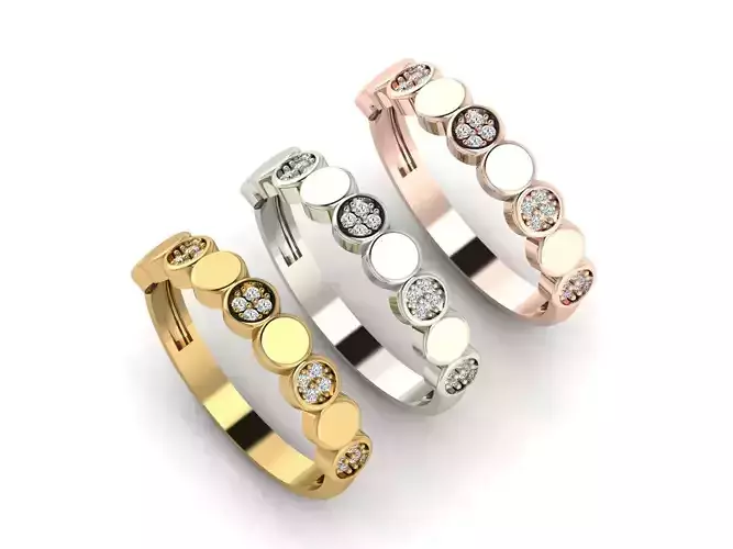 Minimal ring 3D print model