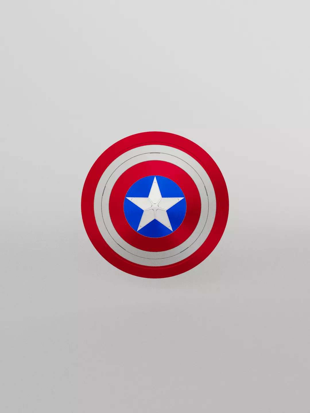 Captain America Shield Free 3D model