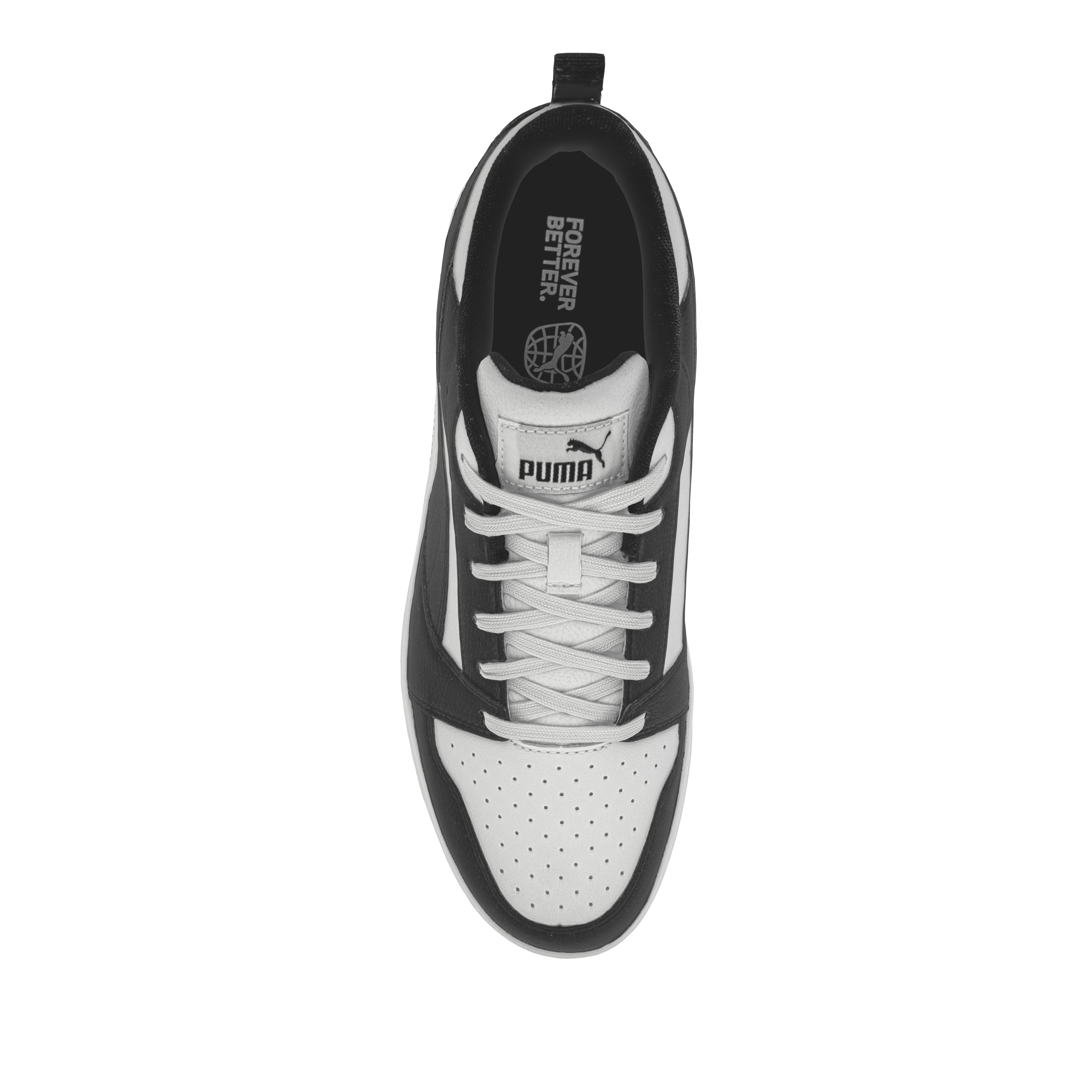 Puma Rebound V6 Low Black Low-poly 3D model_12