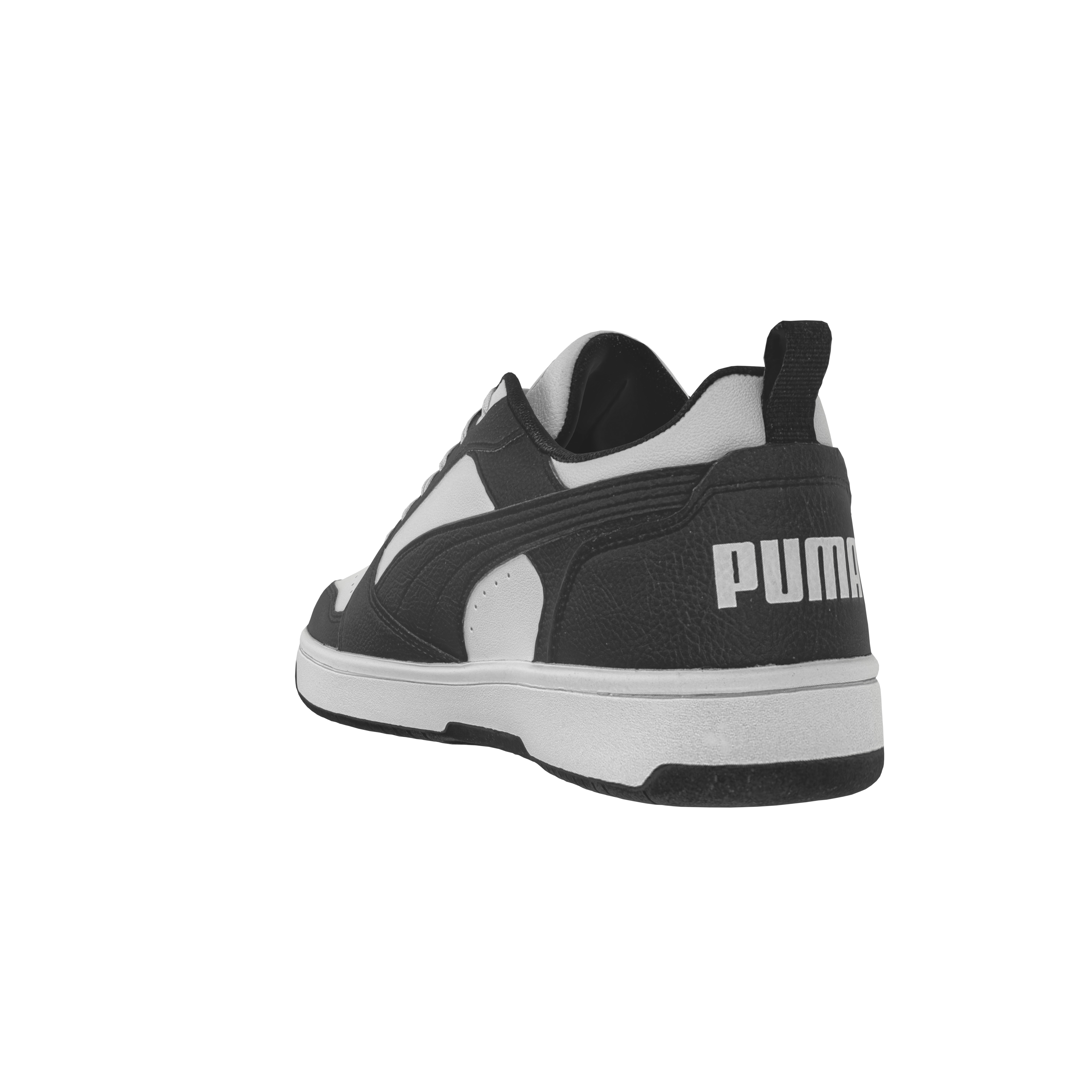 Puma Rebound V6 Low Black Low-poly 3D model_3