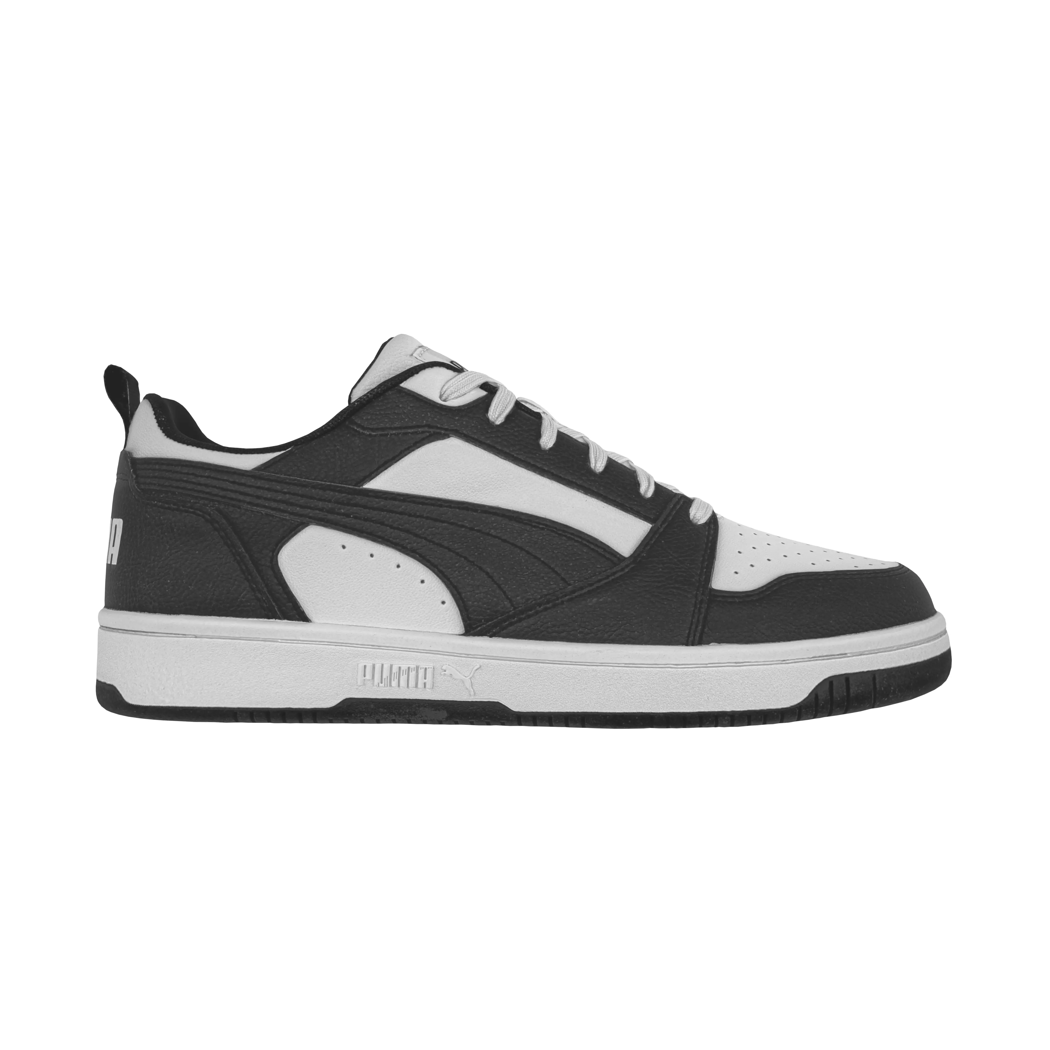 Puma Rebound V6 Low Black Low-poly 3D model_0