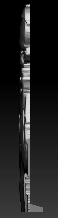 Pope Francis bust 3D print model_6