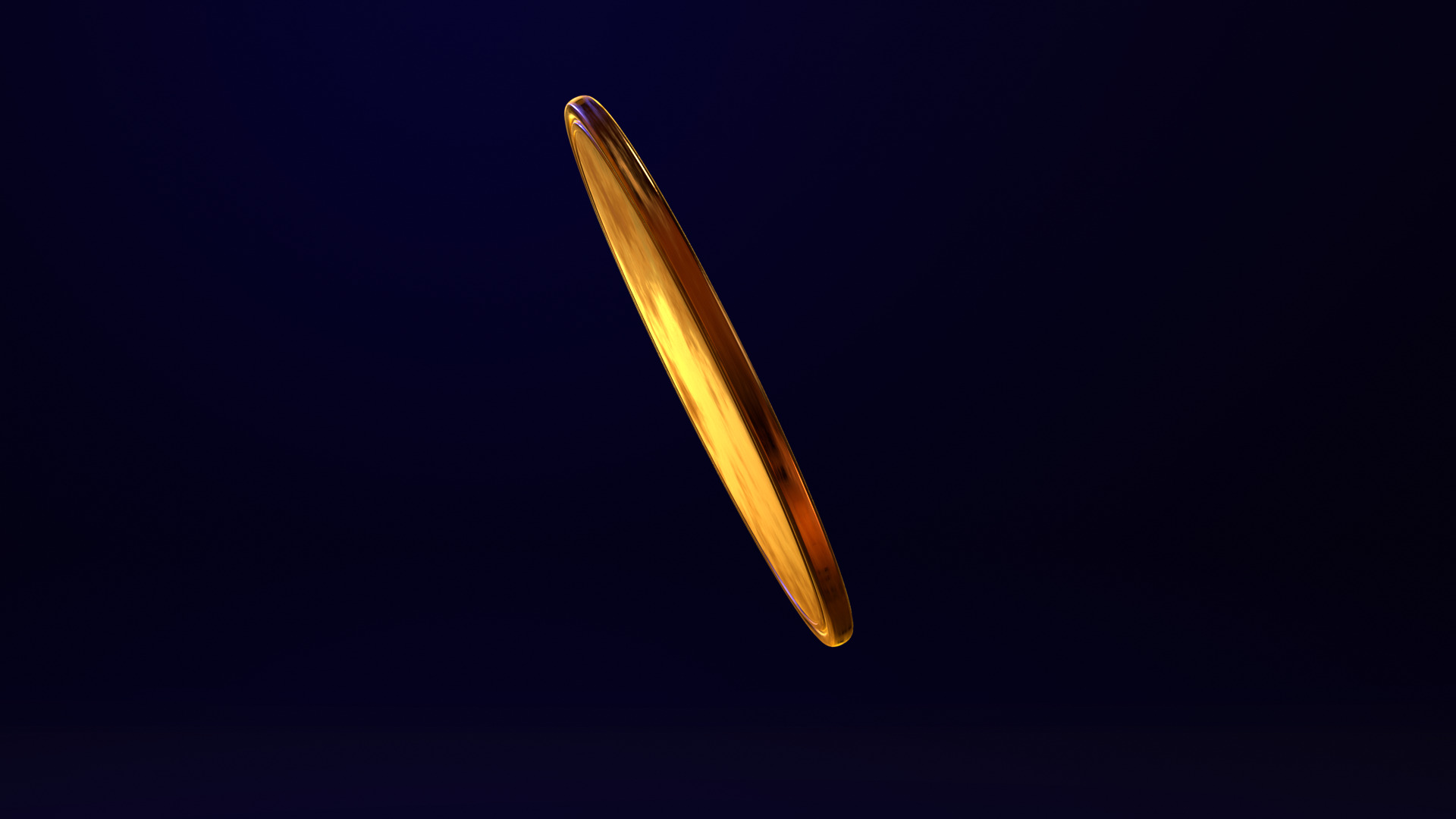 2 Intertwined Trees - Bronze Cast Coin Low-poly 3D model_1