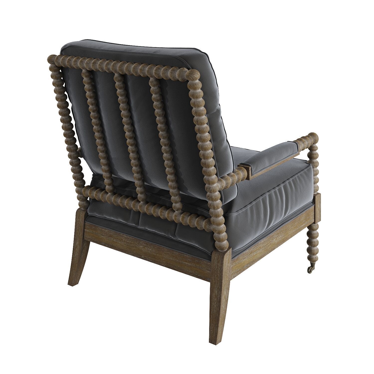 Spindle chair 3D model_3