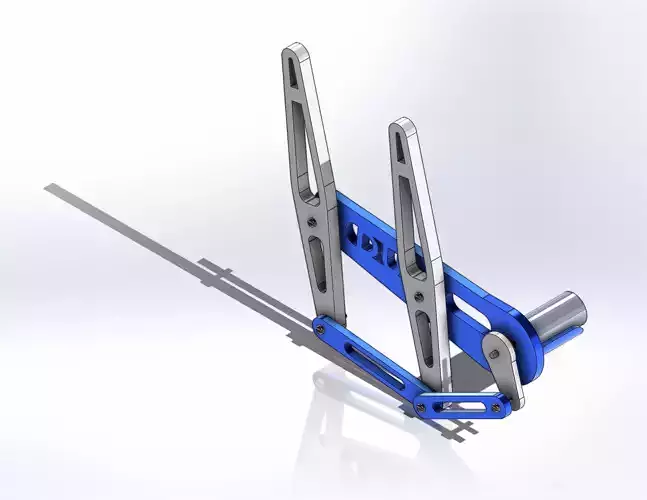 Windshield wiper mechanism 3D print model